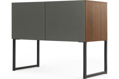 Hopkins Sideboard, Walnuss und Grau - MADE.com