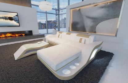 Designer Sofa HERMES MINI mit LED Beleuchtung