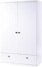 Roba Kleiderschrank MULTISTAR, 2-türig, Weiß weiß