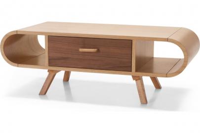 Fonteyn Couchtisch, Eiche und Walnuss - MADE.com
