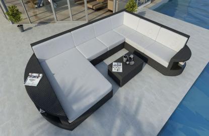 Rattan Lounge Sofa ATLANTIS XXL v1