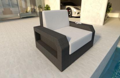 Rattan Lounge Sofa MESIA 1 Sitzer v1