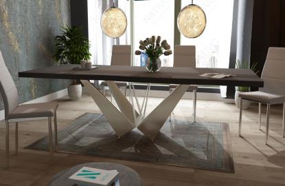 Designer Esstisch EXCALIBUR v.2 aus Massivholz