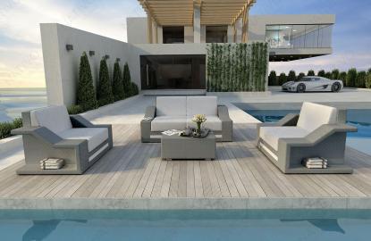 Rattan Lounge Set MIRAGE 2+1+1 v2