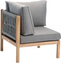 Best Freizeitmöbel Lounge Sofa Eckteil hellgrau