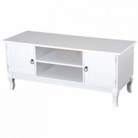 HOMCOM TV Lowboard weiß