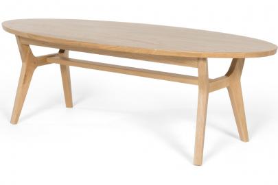 Jenson ovaler Couchtisch, Eiche - MADE.com