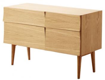 Reflect Small Anrichte / L 105 cm - Muuto - Eiche