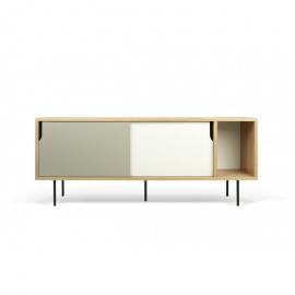 Dann Sideboard mit Stahlgestell schwarz