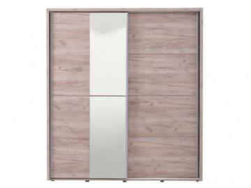 Kleiderschrank mit Spiegel GALINA - B 184cm