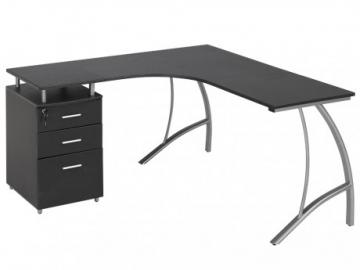 Computertisch Eckschreibtisch Antino - Anthrazit