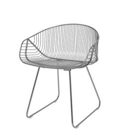 River Sessel / Metall - Bloomingville - Metall