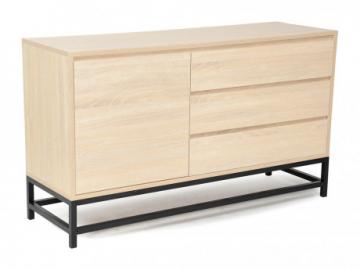 Sideboard NEMIO - 1 Tür & 3 Schubladen