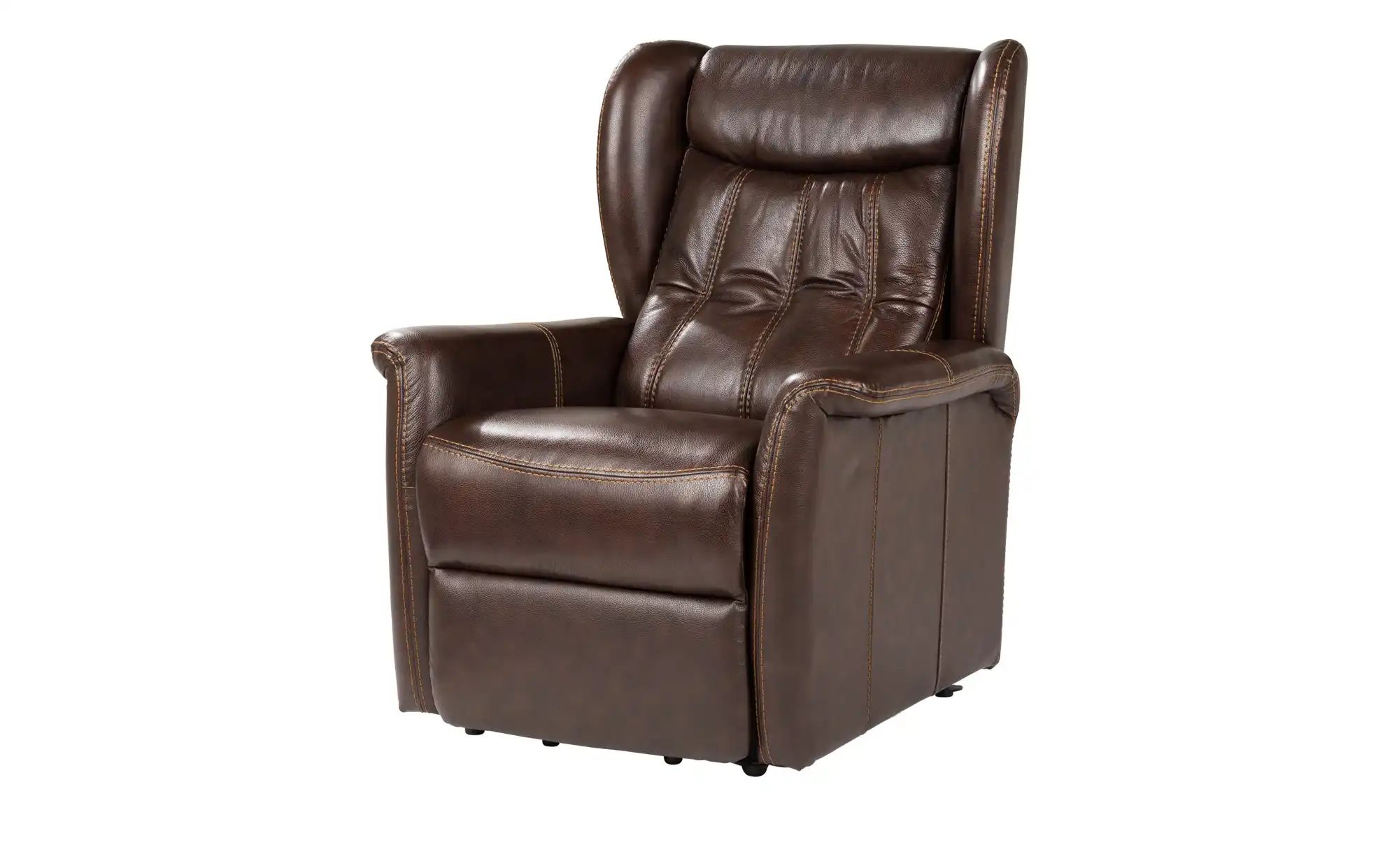uno Fernsehsessel mit Relaxfunktion braun - Leder Idita ¦ braun ¦ Maße (cm): B: 86 H: 102 T: 93 Polstermöbel > Sessel > Ledersessel - Höffner